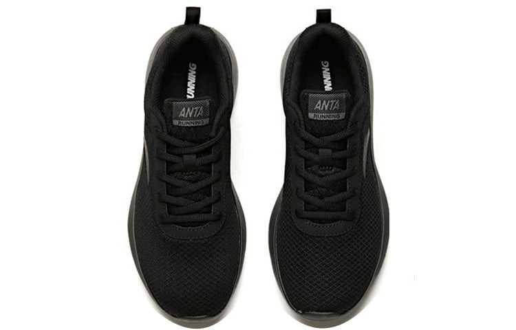 (WMNS) ANTA Running Series Sneakers 'Black' 92915526-6 - 4
