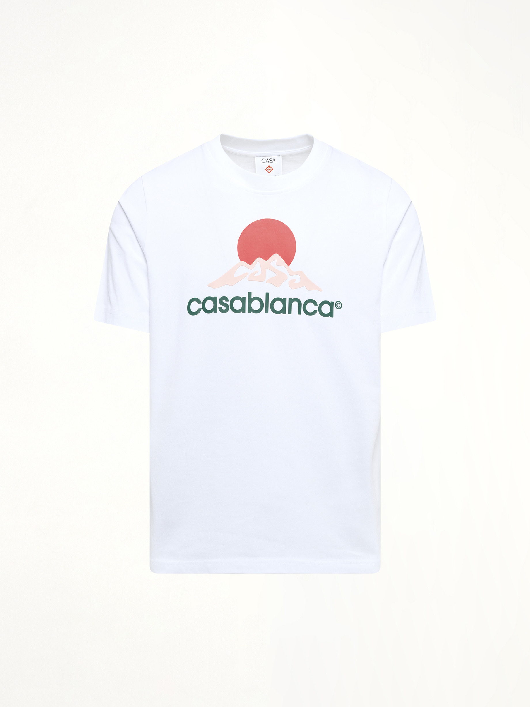 Casablanca Montagne T-Shirt in White - 2