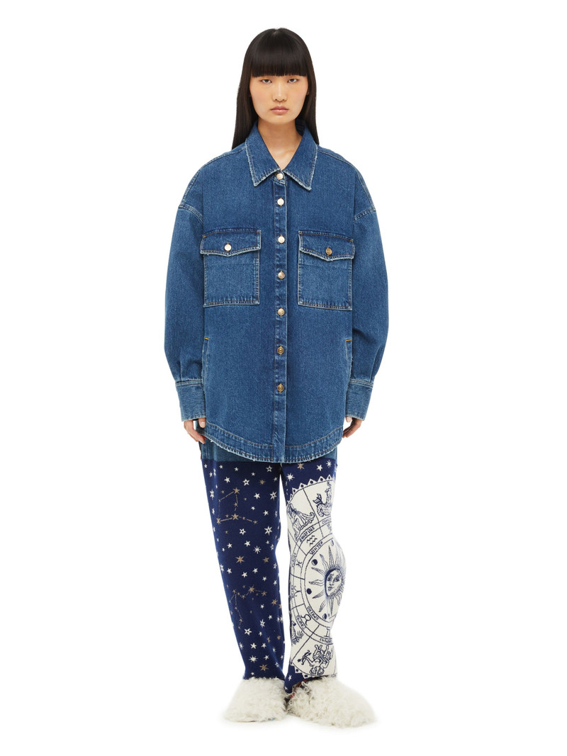 Astrology Wheel Den Overshirt 4