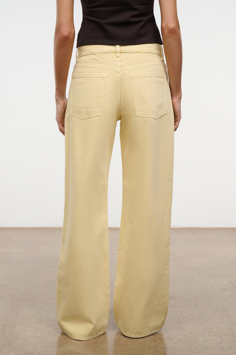 STAUD GUS RELAXED JEAN BUTTER 4