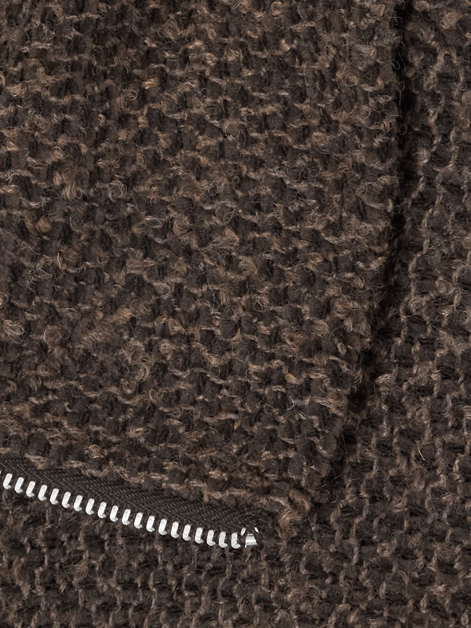 Woven jacket Brown - 4