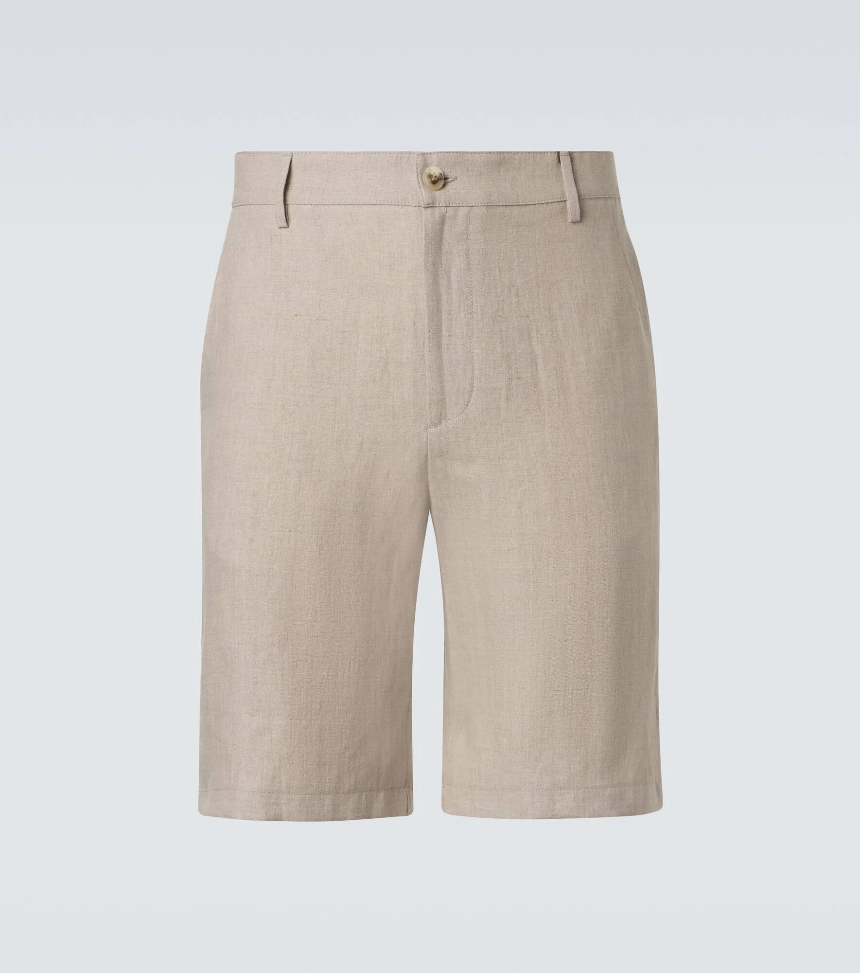 Linen Bermuda shorts - 1