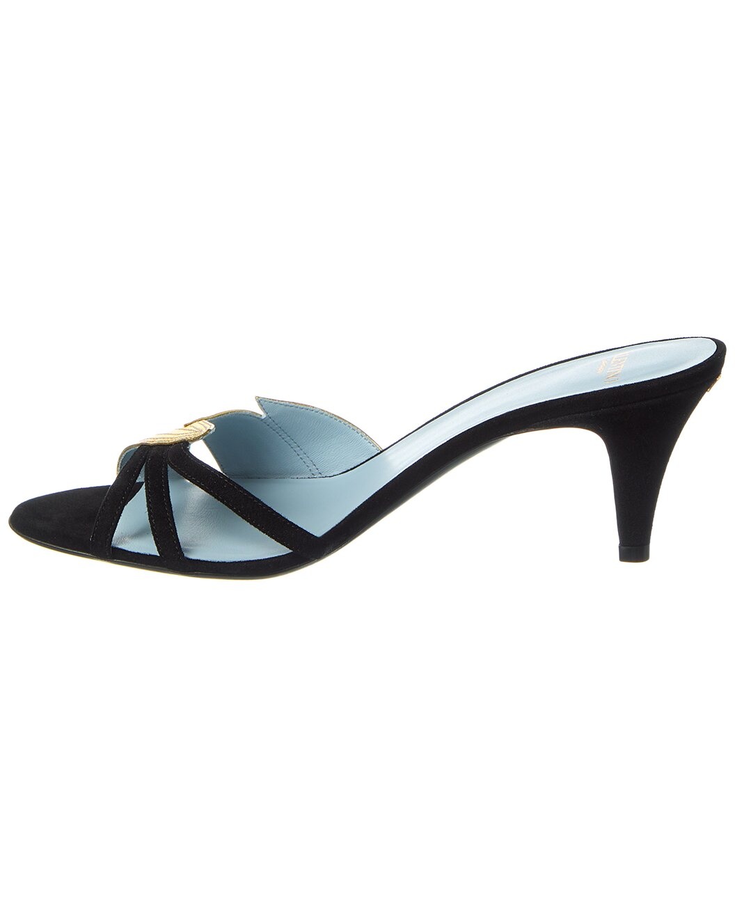 Valentino Foliefoliage 65 Suede Sandal - 2