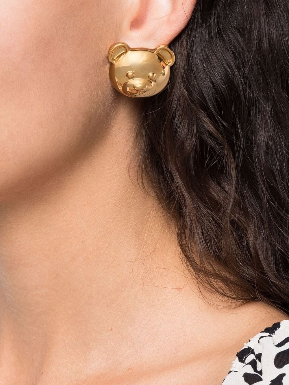 Teddy Bear clip-on earrings - 2