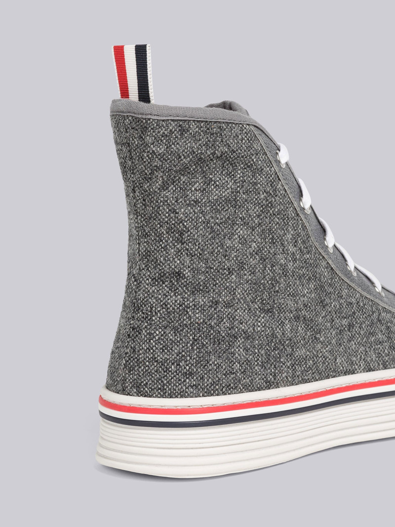 Thom Browne Donegal Tweed Collegiate High Top outlook