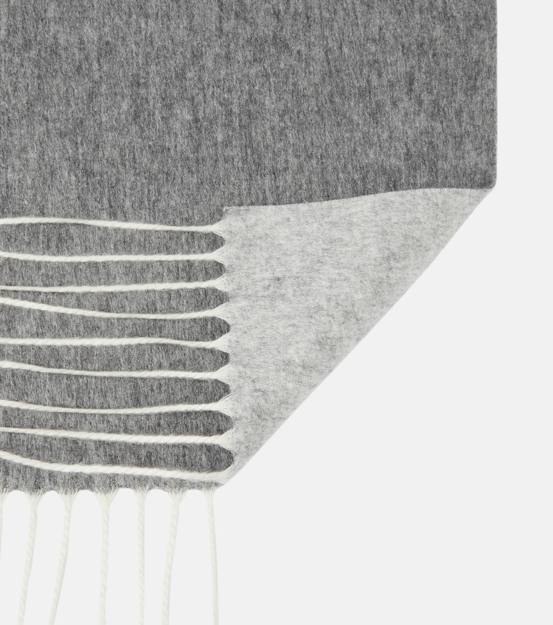 Blaine fringed silk and cashmere scarf - 5