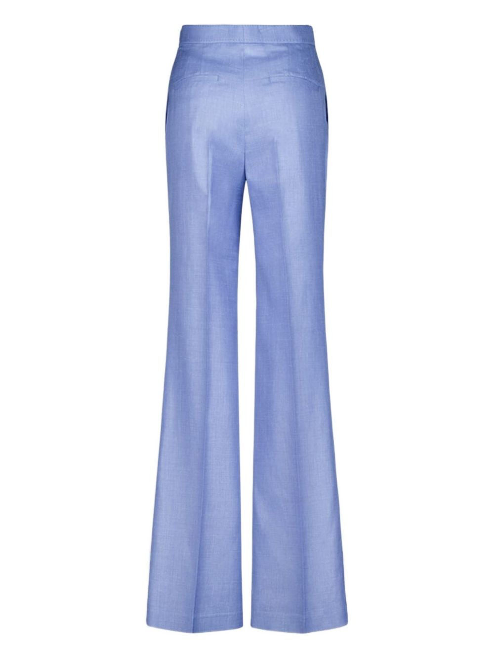 high-waist flared trousers - 2