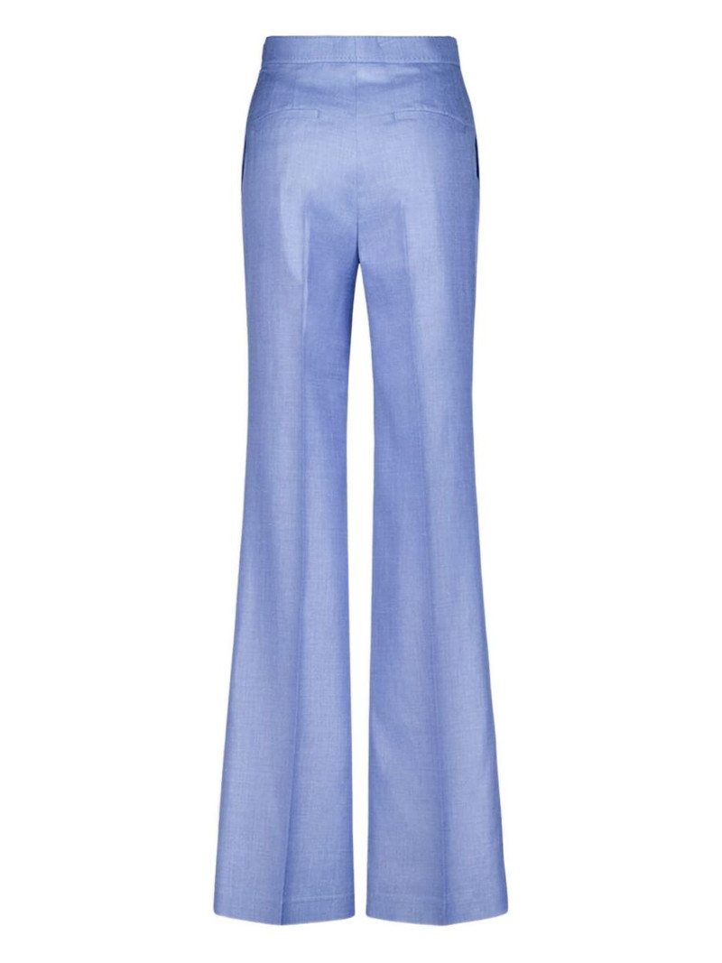 GABRIELA HEARST high-waist flared trousers outlook