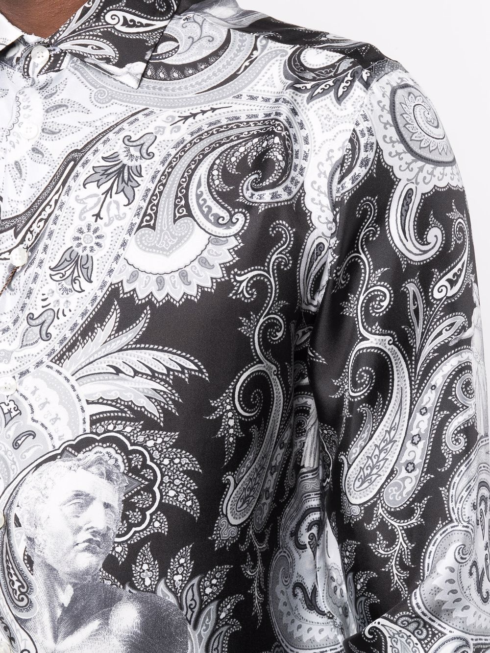 Ornamental Paisley-print silk shirt - 5