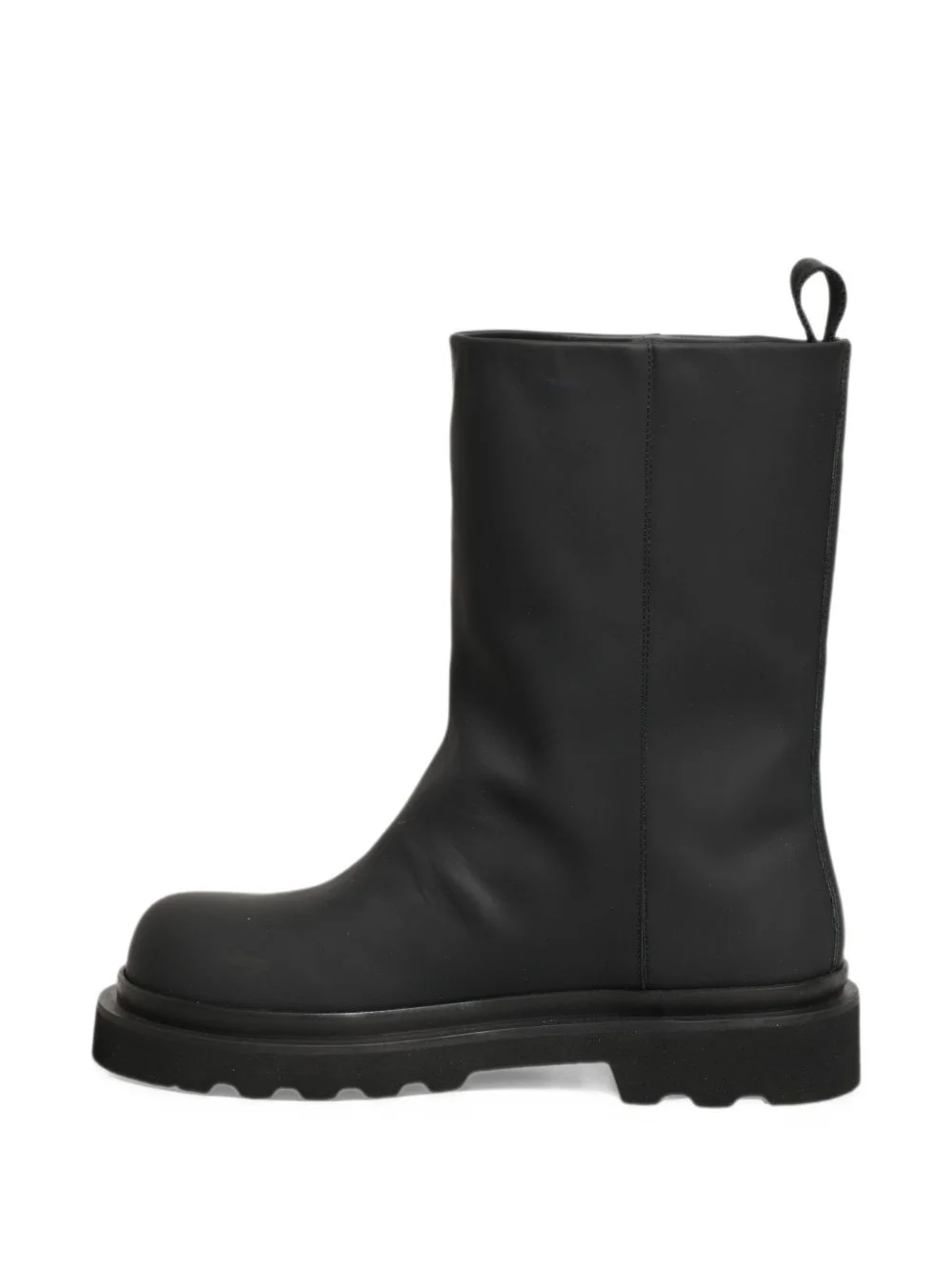chunky-sole leather boots - 1