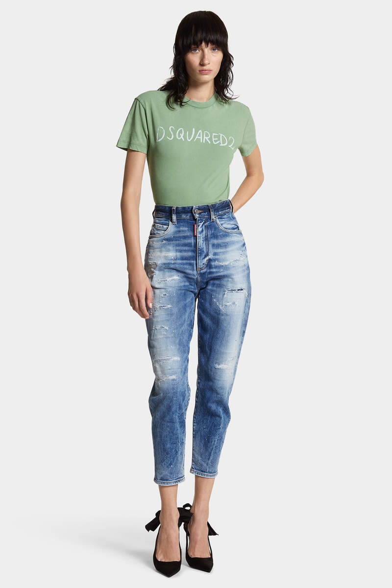 LIGHT SCARFACE WASH '80S JEANS - 3