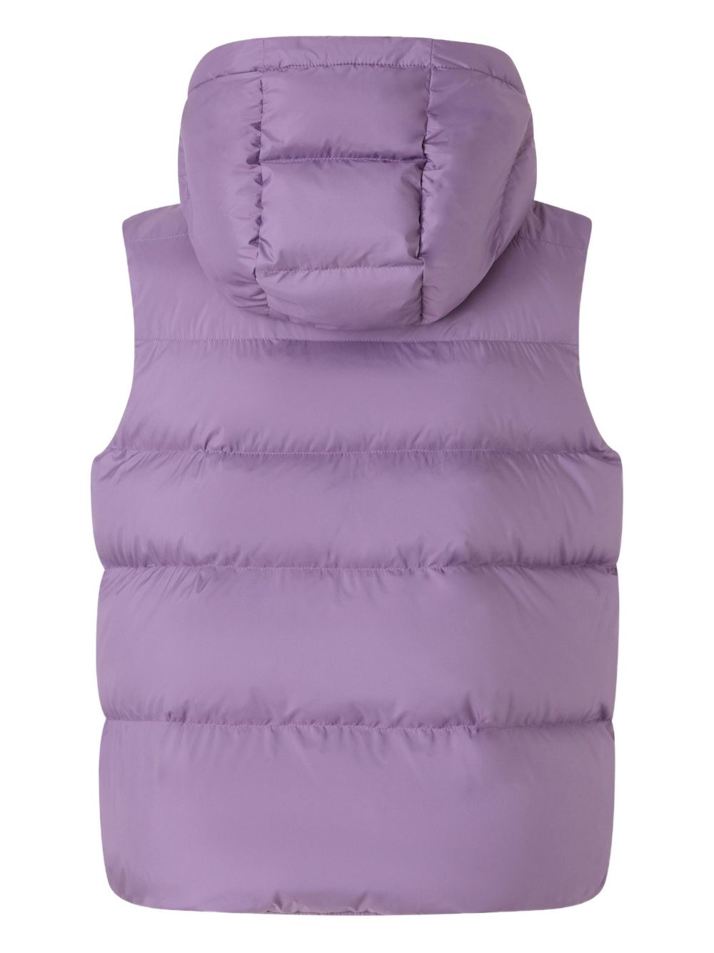 hooded puffer gilet - 2