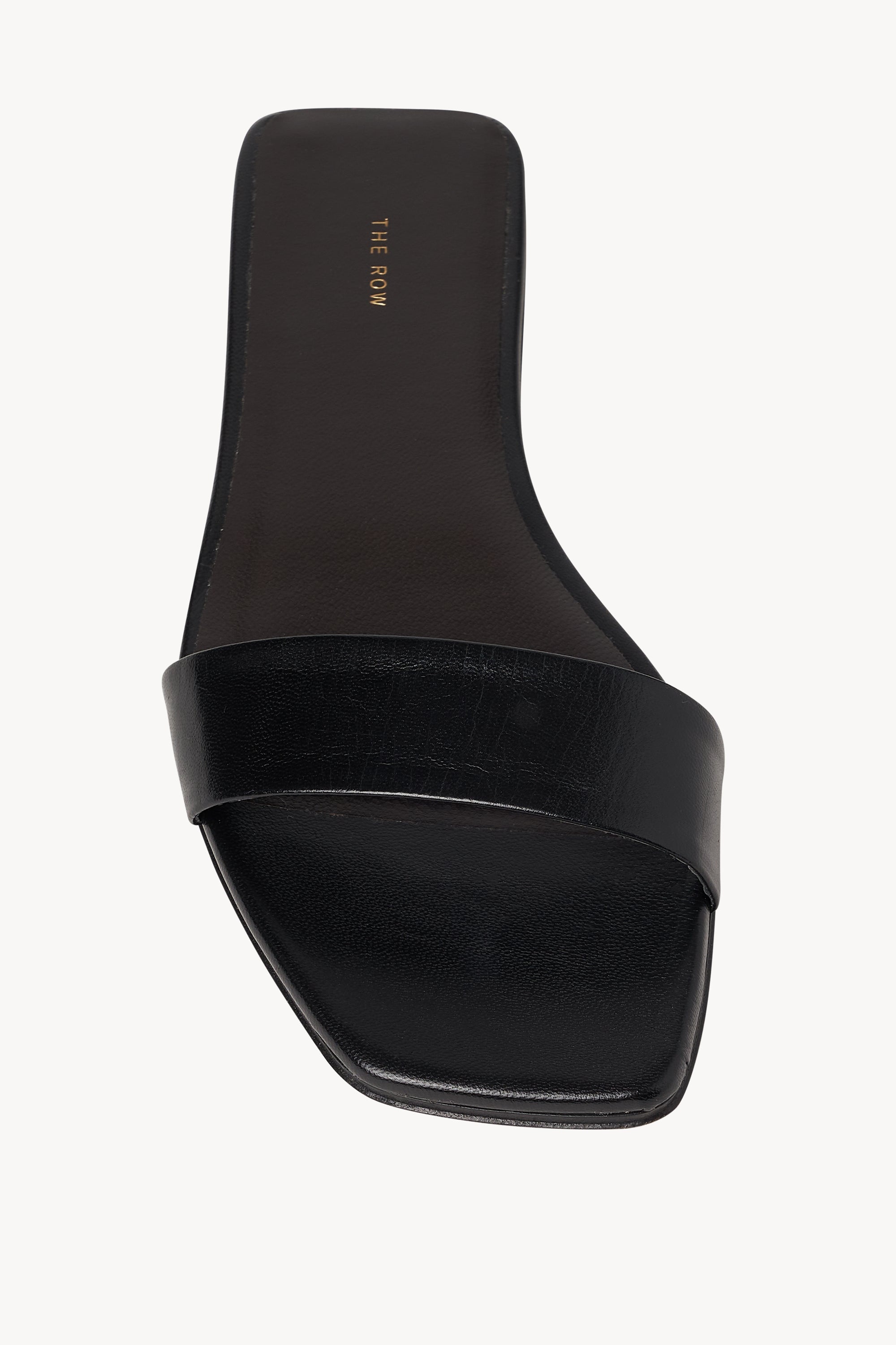 Chocolate Flat in Leather - 3