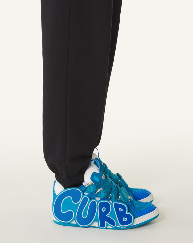 CURB PATCH SNEAKERS IN LEATHER 10