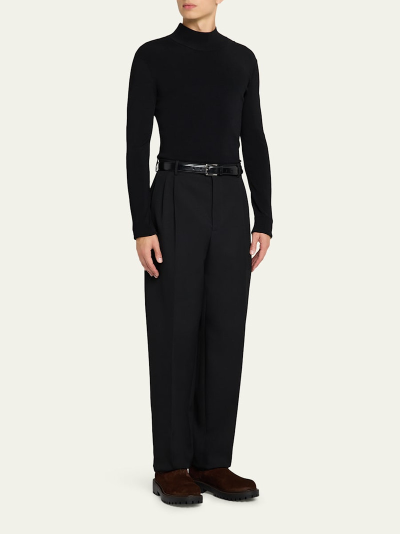 Prada Men's Folder Suede Crepe Lug-Sole Chelsea Boots outlook