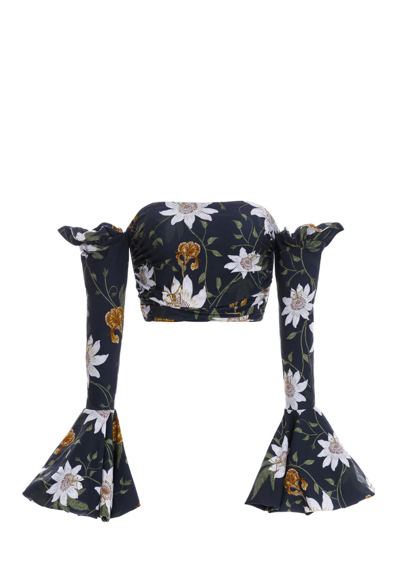Gracia Pasiflora Cropped Top 1