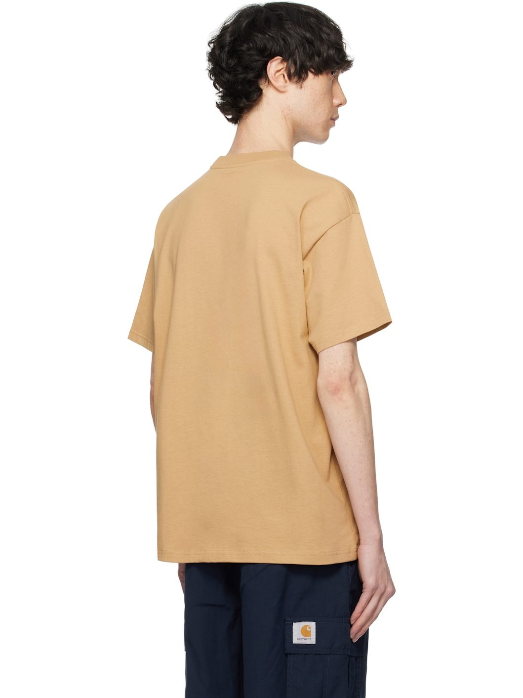Tan Fragments Pocket T-shirt - 3