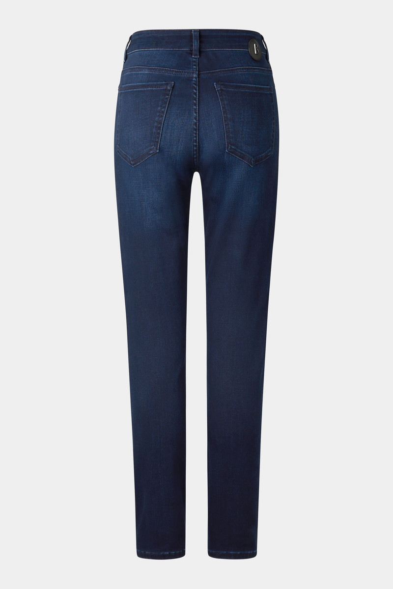 BOGNER Julie 7/8 slim fit jeans in Dark denim blue outlook