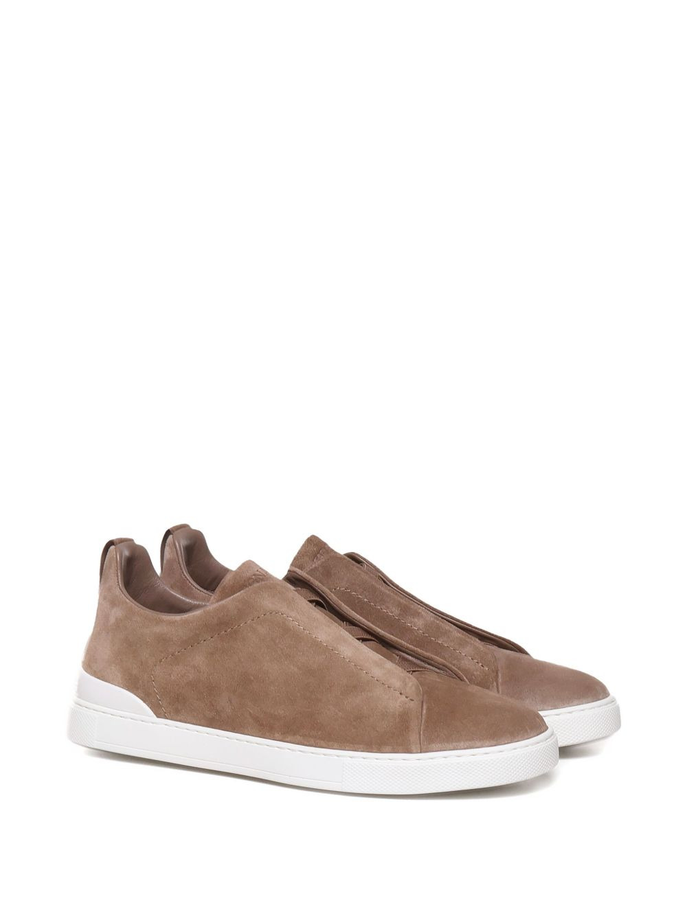 triple-stitch sneakers - 2