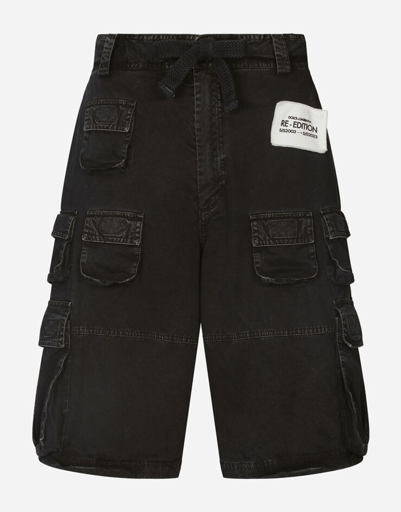 Garment-dyed cotton shorts 1