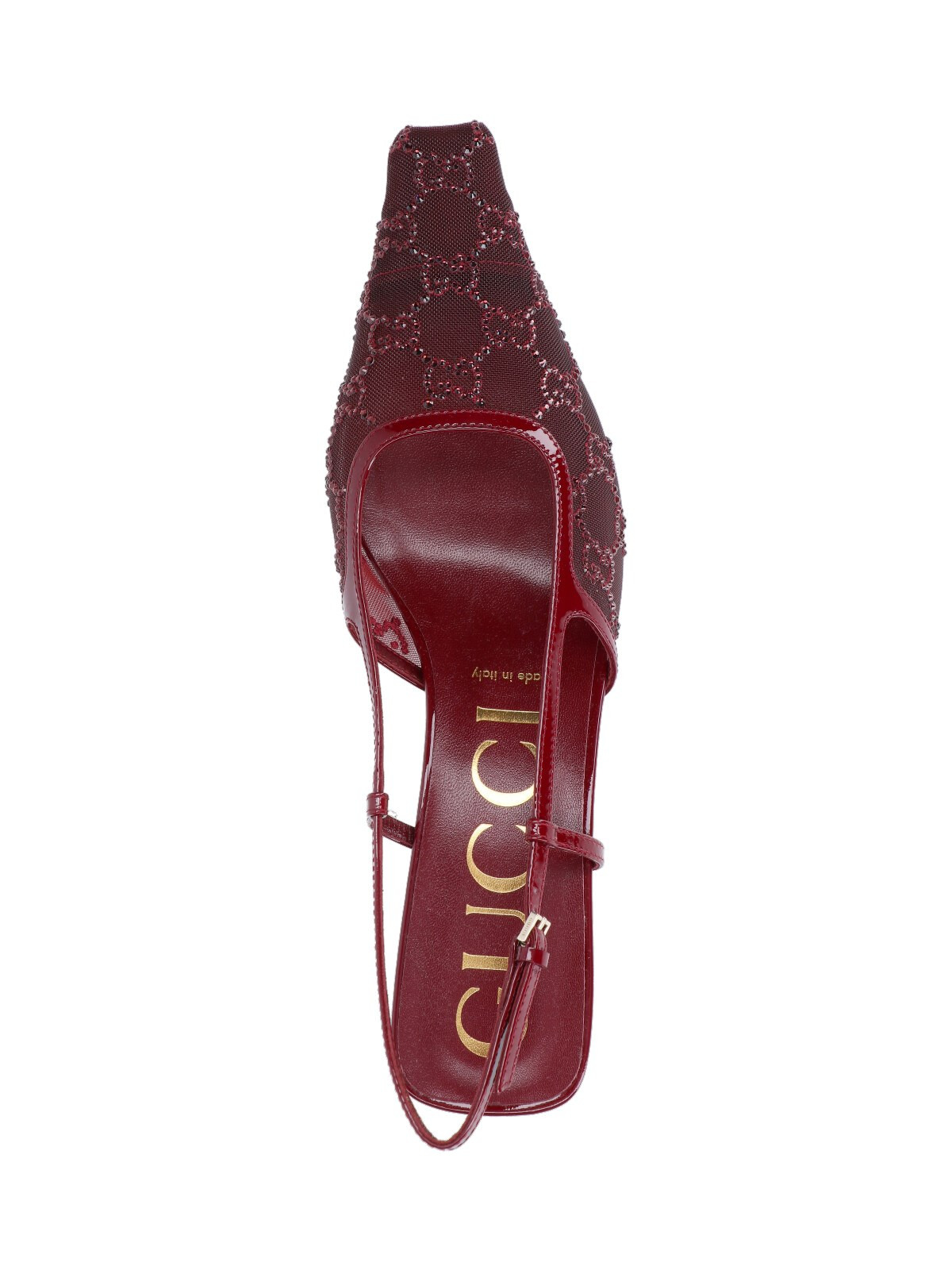 PUMPS SLINGBACK WITH CRYSTALS - 5