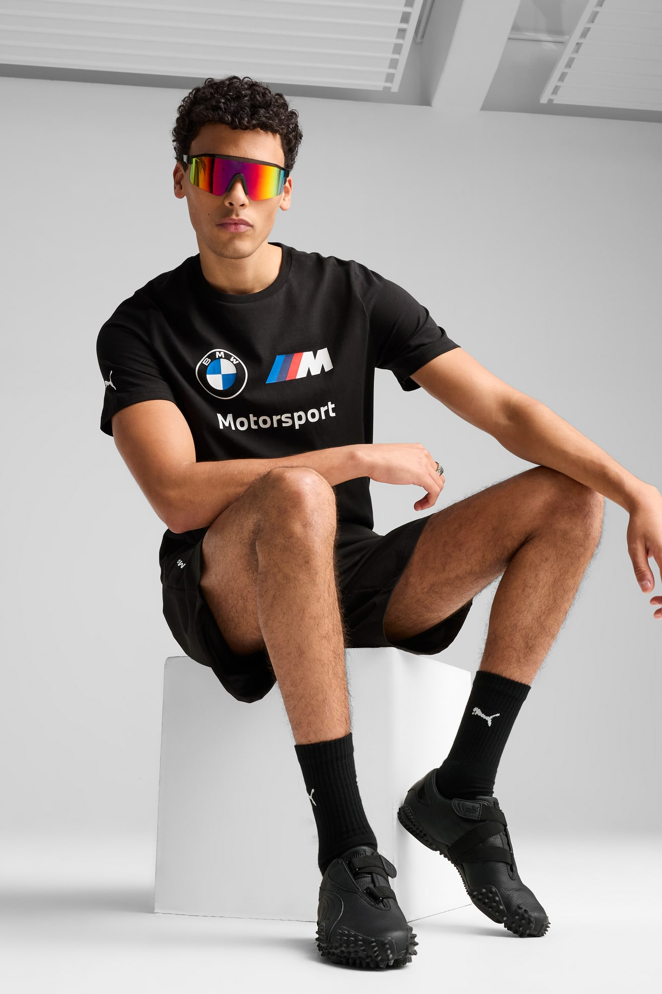 BMW M Motorsport Essentials Logo Tee Men - 5
