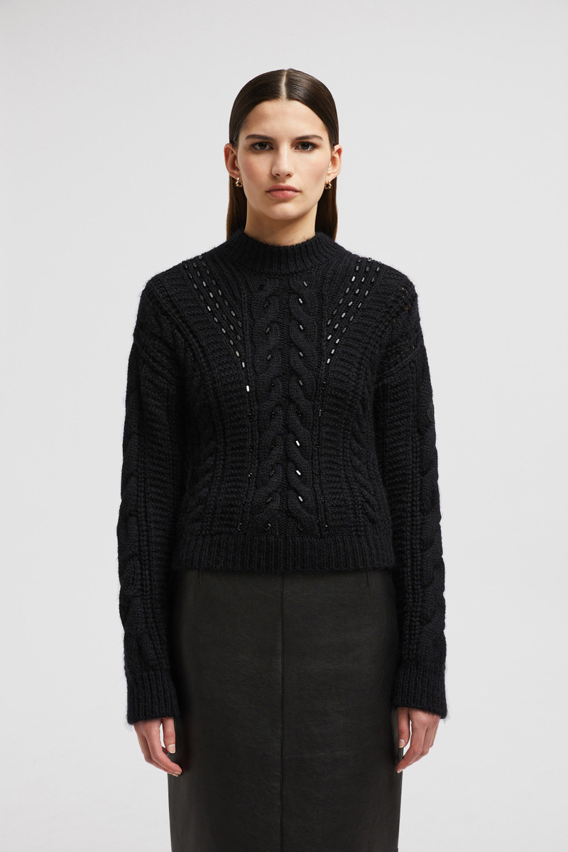 Embroidered Mohair & Wool Sweater 3