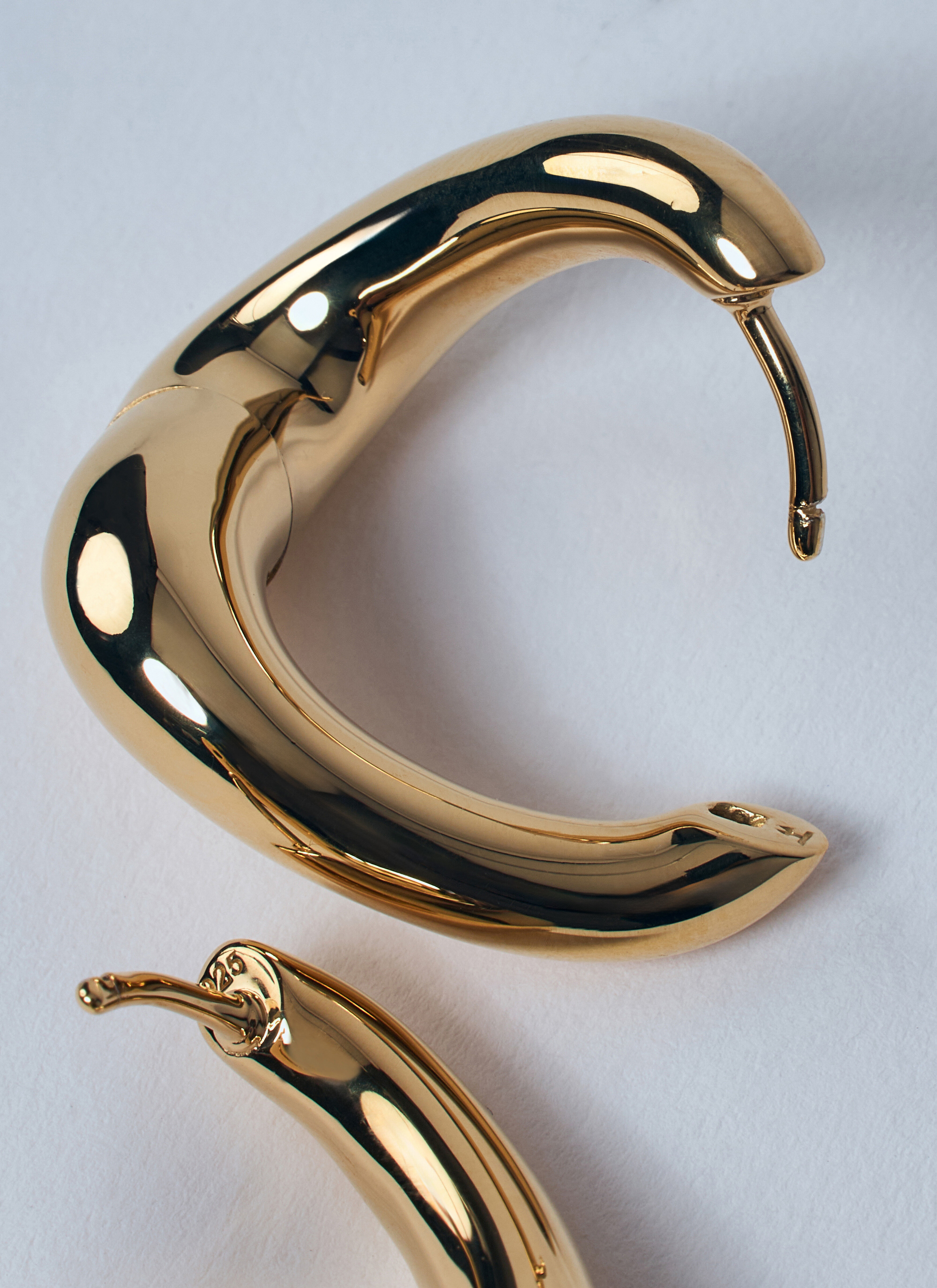 Twist Hoop Earrings - 4