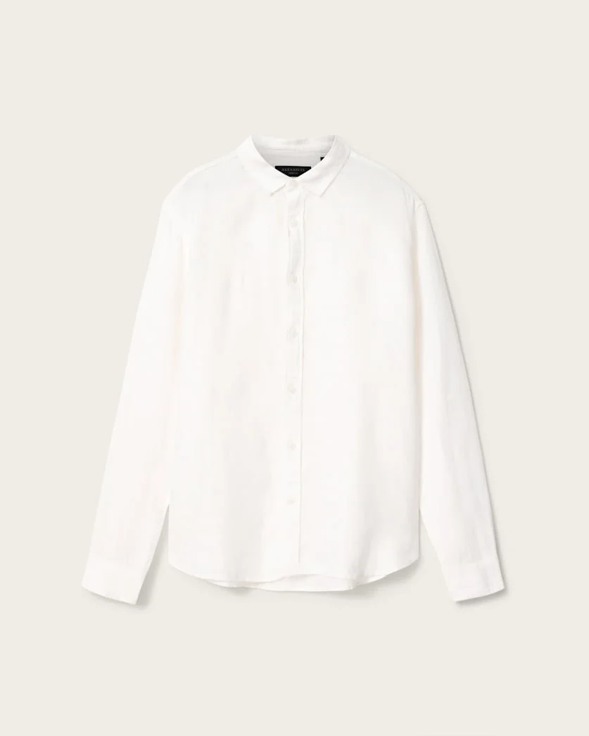LOOM LONG SLEEVE LINEN SHIRT - 1
