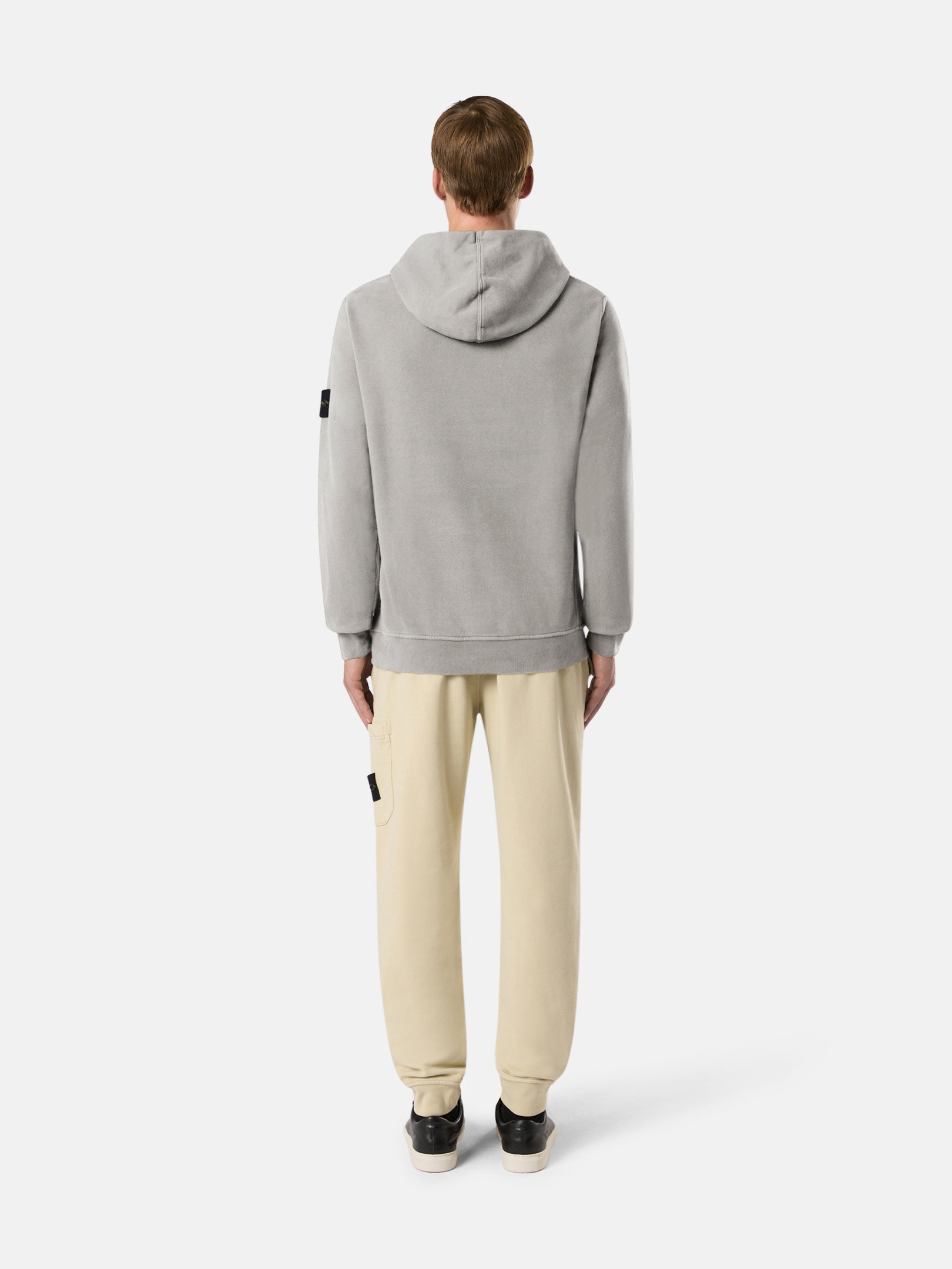 Stone Island 60820 BRUSHED ORGANIC COTTON FLEECE | REVERSIBLE