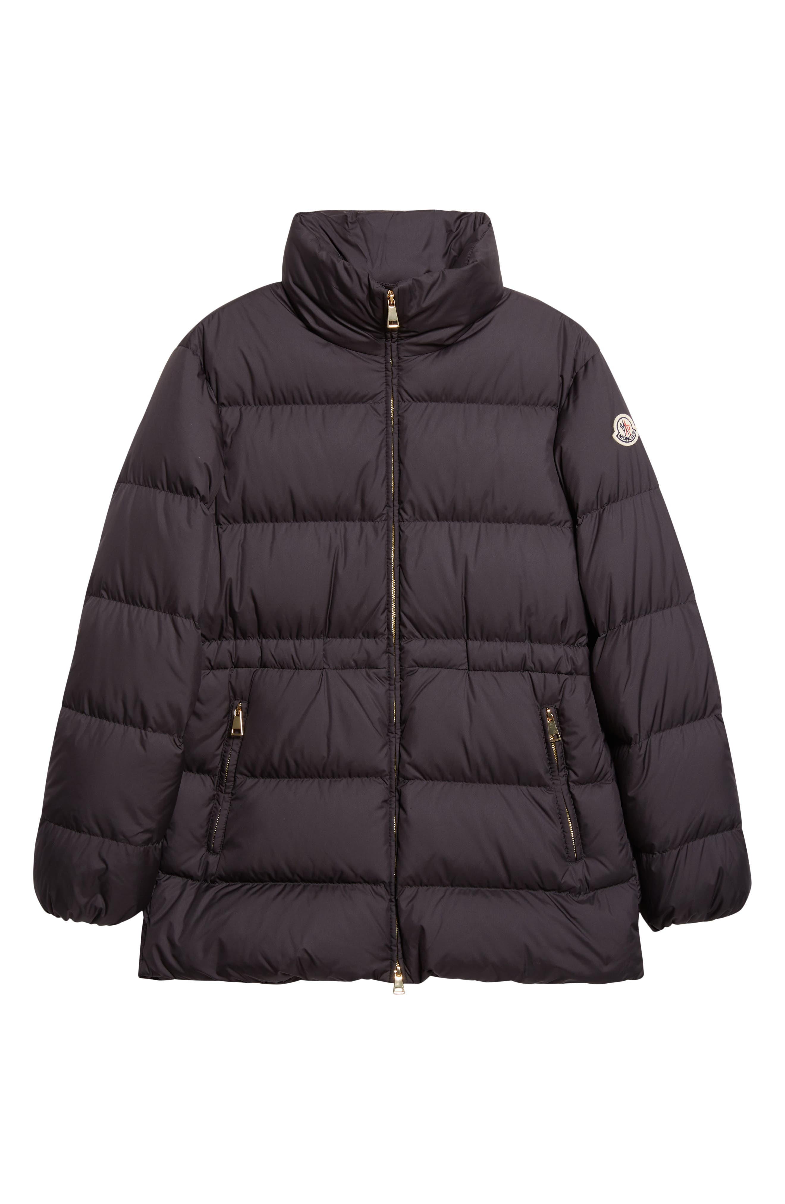 Moncler Brossette Down Jacket in Black at Nordstrom - 6