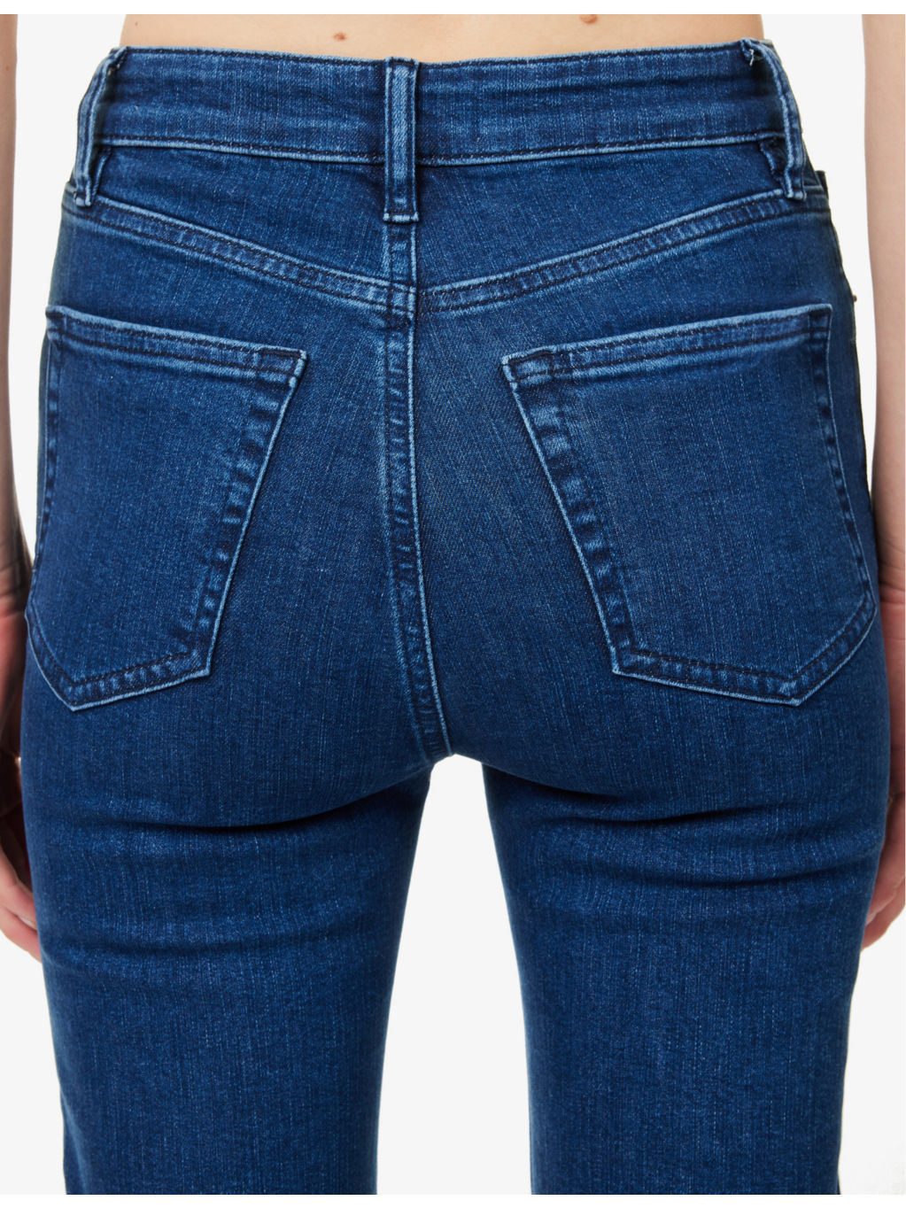 The Pencil Crop Slim-Leg High-Rise Stretch Cotton-Blend Jeans - 6