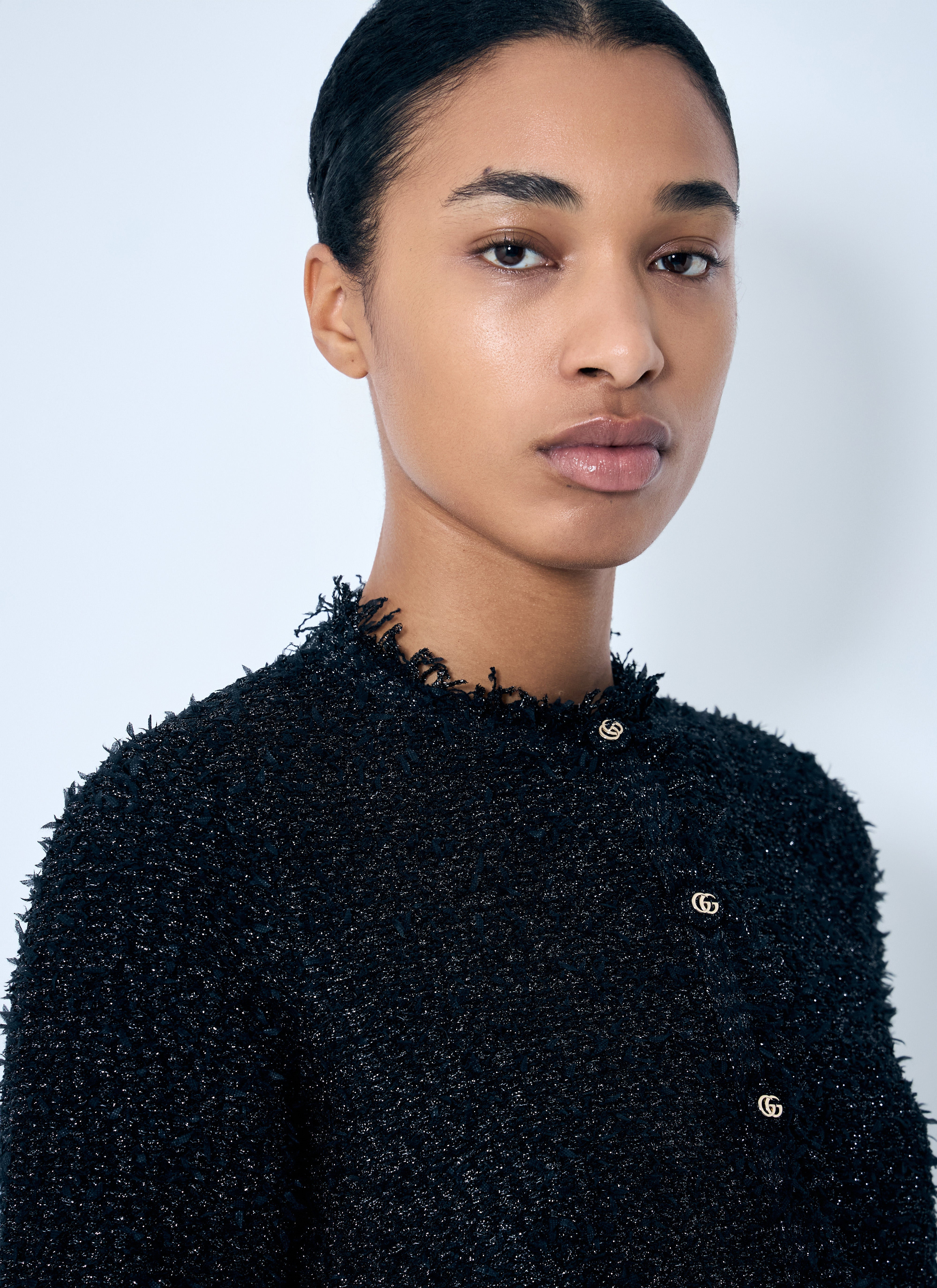 Gucci Women Lamé Woven Jacket - 5