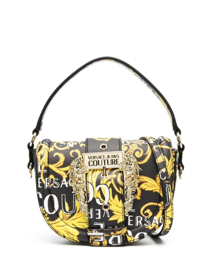 Logo Couture print crossbody bag - 1