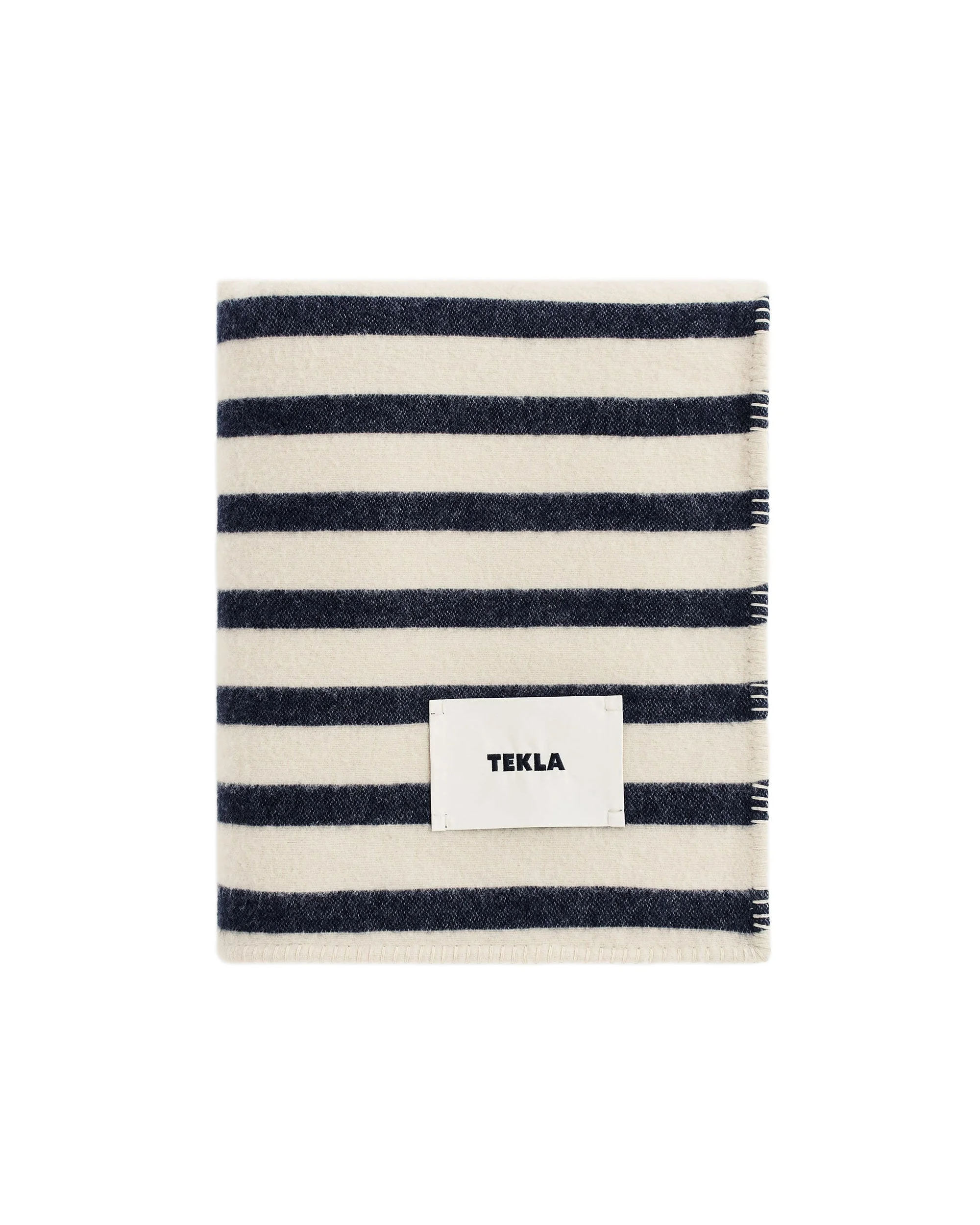 Tekla Lambswool Blanket Magpie Stripes - 1