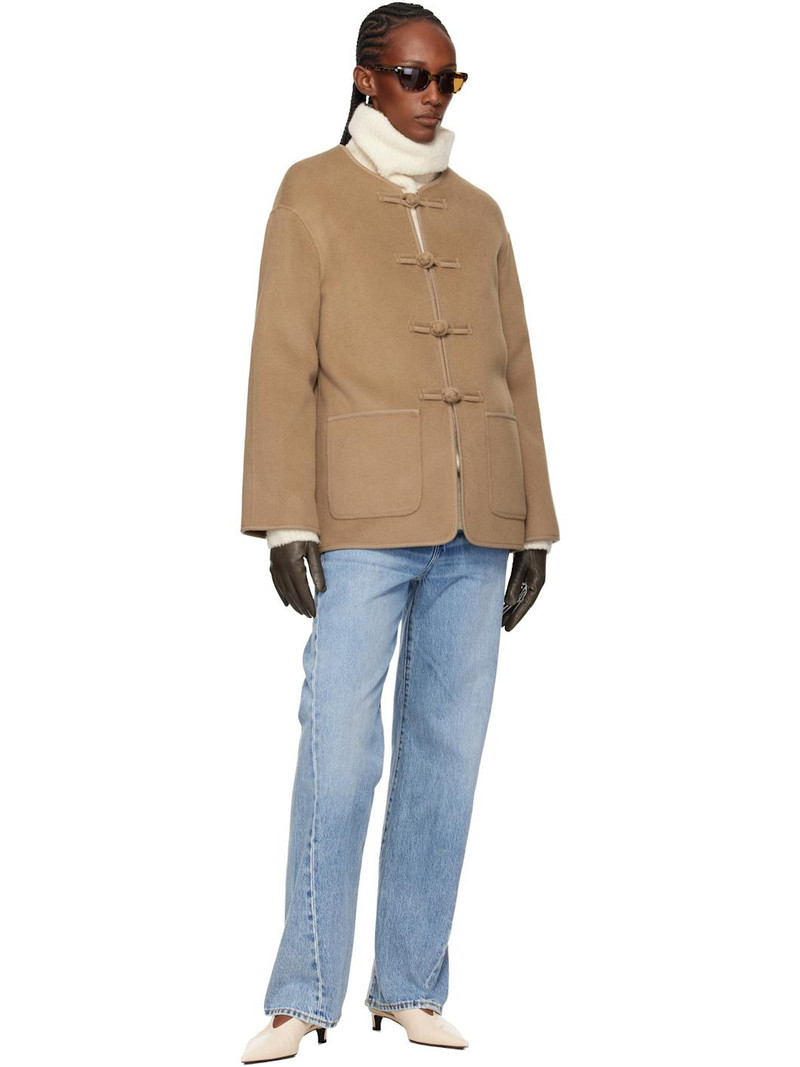 RÓHE Beige Double-Faced Wool Jacket outlook