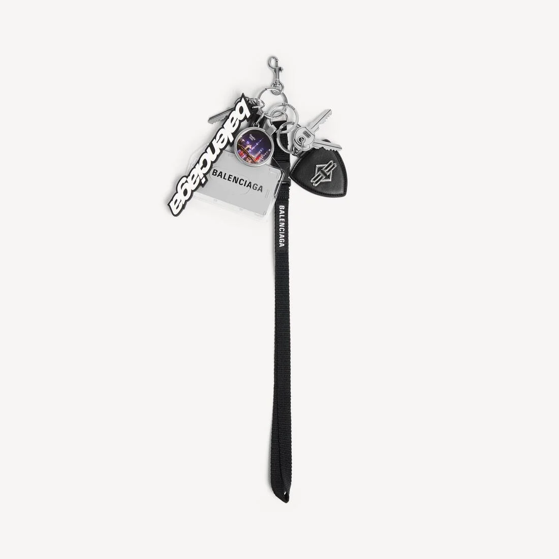 Men's Keychain Badge Full Charms in Multicolor - 1