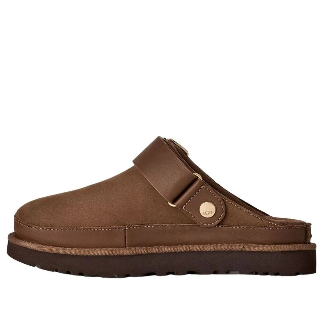 (WMNS) UGG Goldenstar Villa Clog 'Dark Chestnut' 1169590-DKC - 1