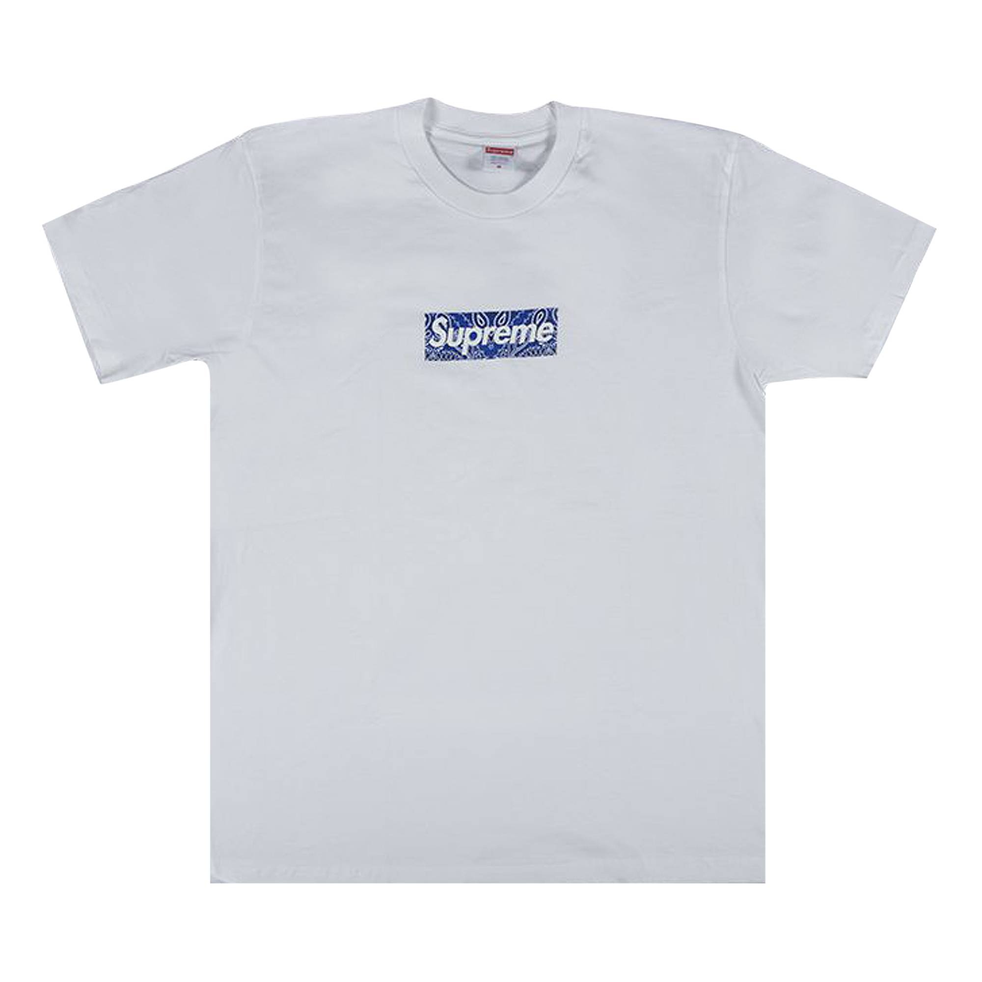 Supreme Bandana Box Logo Tee 'White' - 1