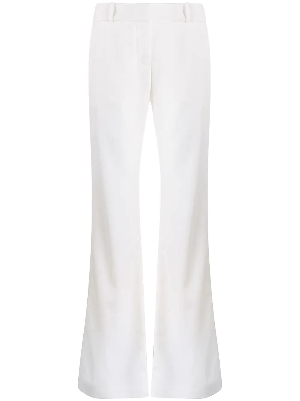 mid-rise flared trousers - 1