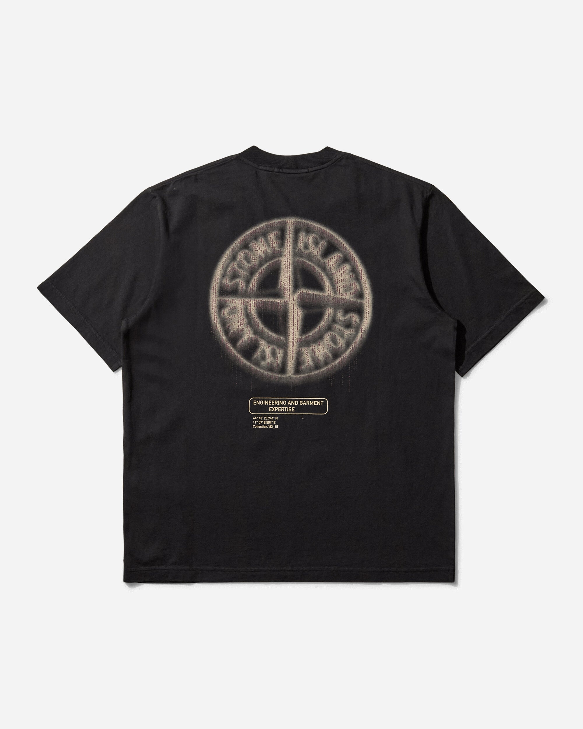 Men's Bleeding Numbers T-Shirt Black - 2