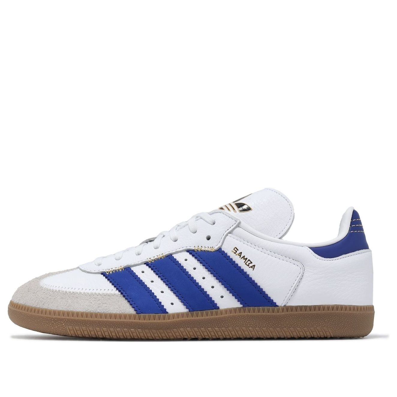 adidas Samba OG 'Oversized Logo White Semi Lucid Blue' IF1813 - 1