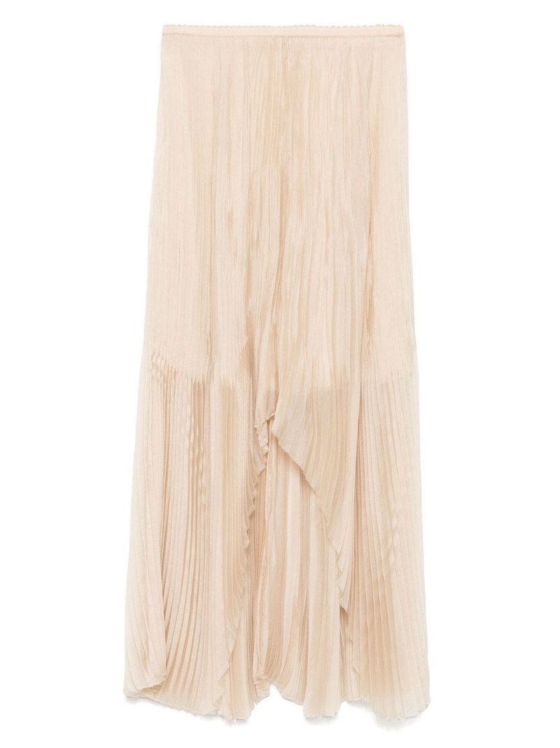 asymmetric midi skirt 1