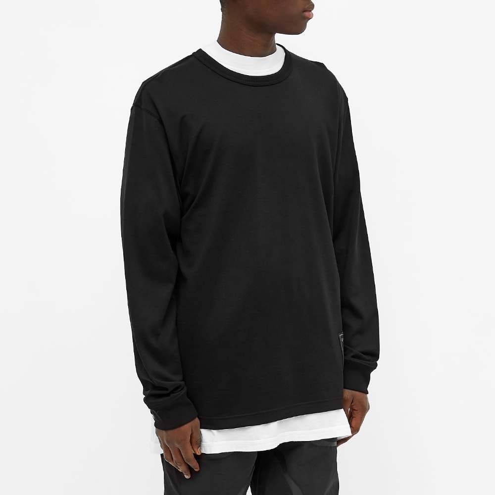 MASTERMIND WORLD Label Logo Long Sleeve Tee - 4