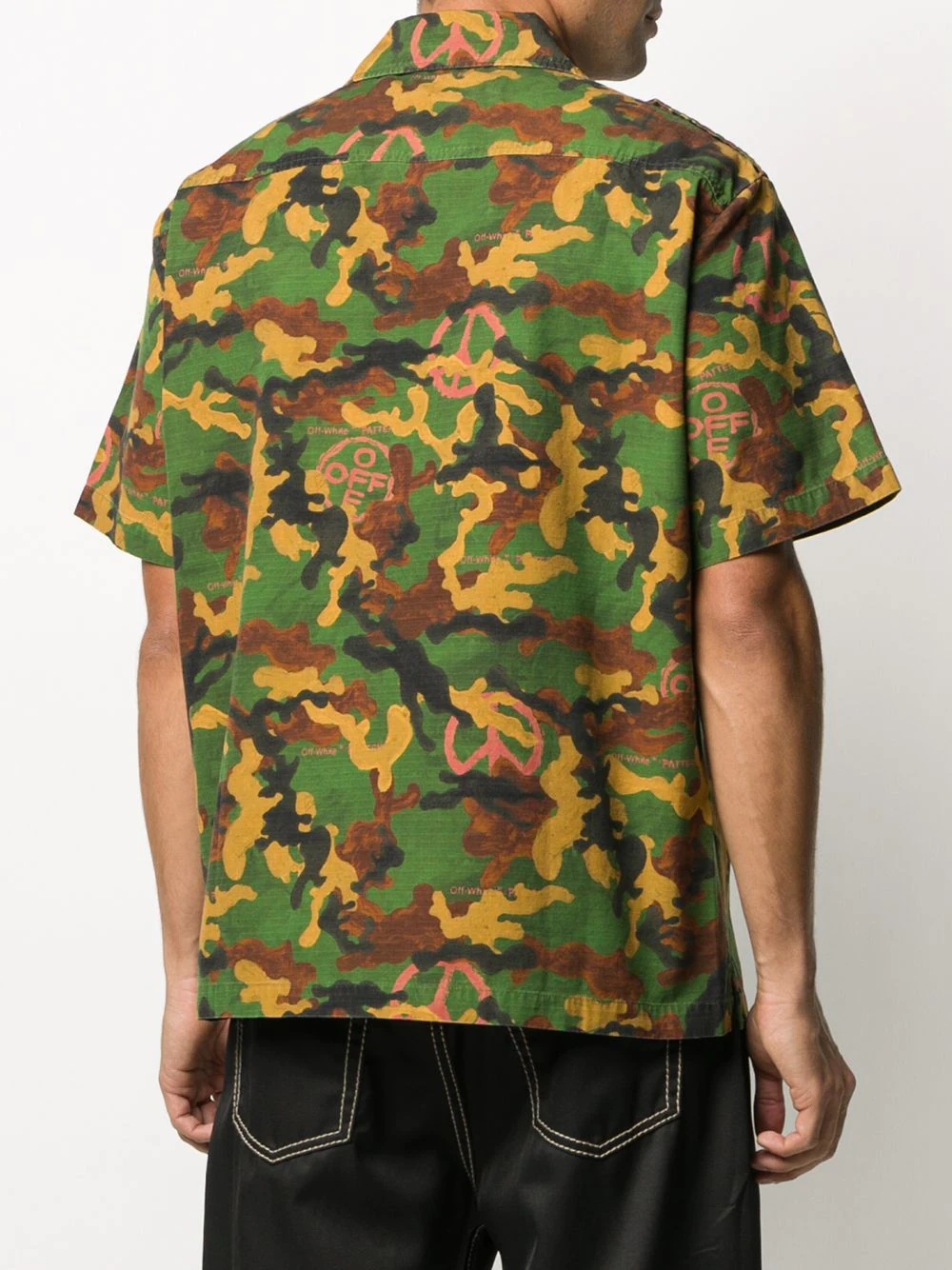 short-sleeved camouflage shirt - 4