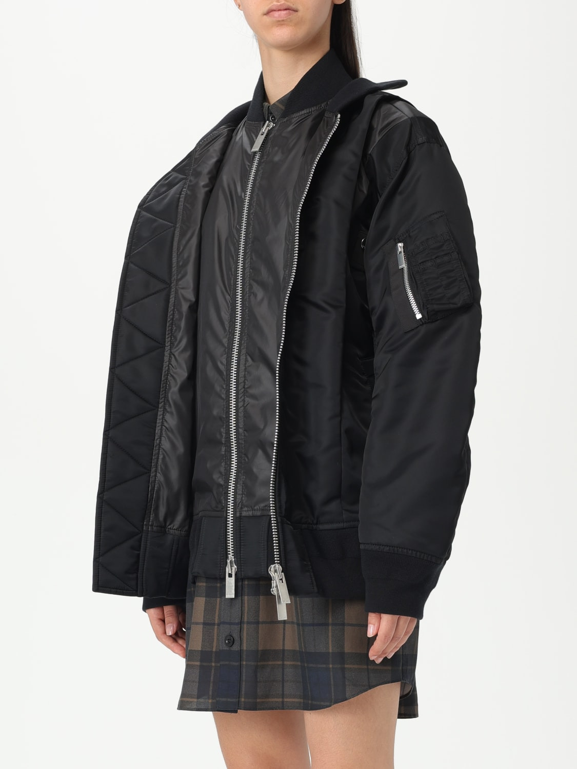 Sacai women's bomber jacket - 4