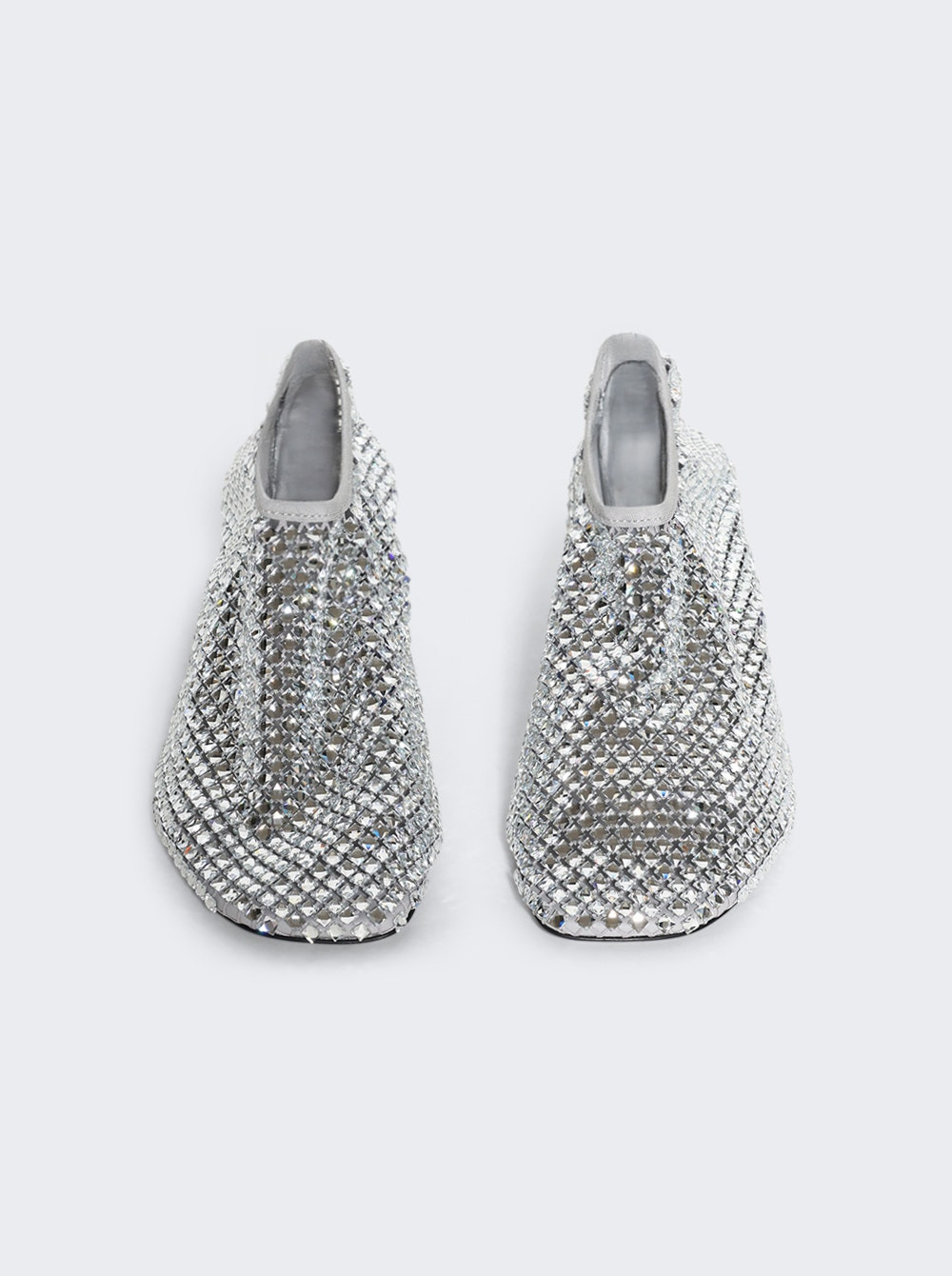 Minette Bezeled Micro Heel Pump Grey - 4