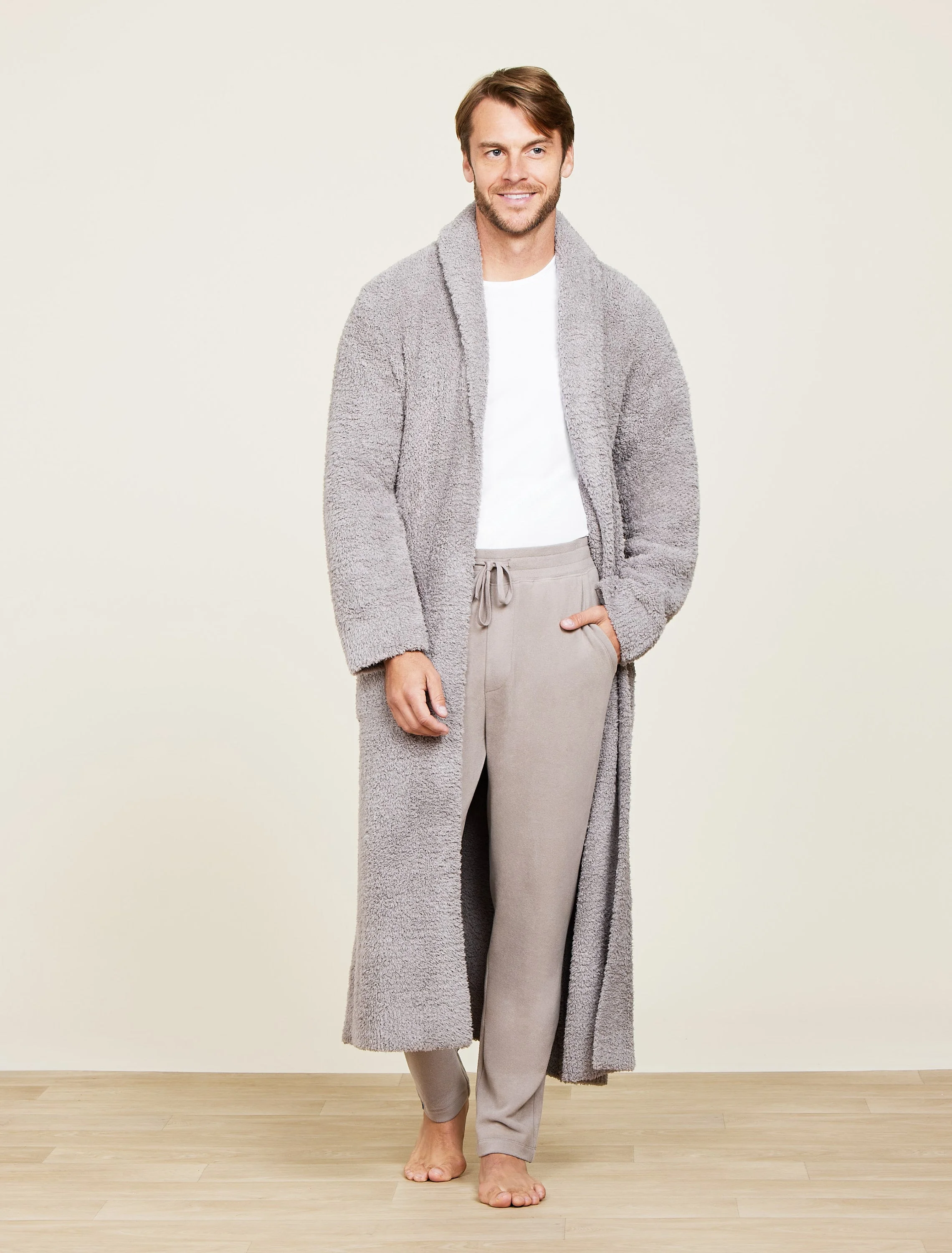 CozyChic® Long Solid Robe - 1
