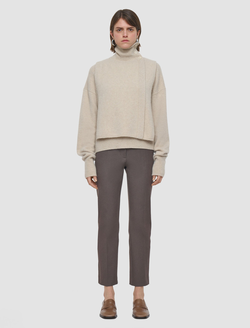 Brushed Cashmere Bib 1