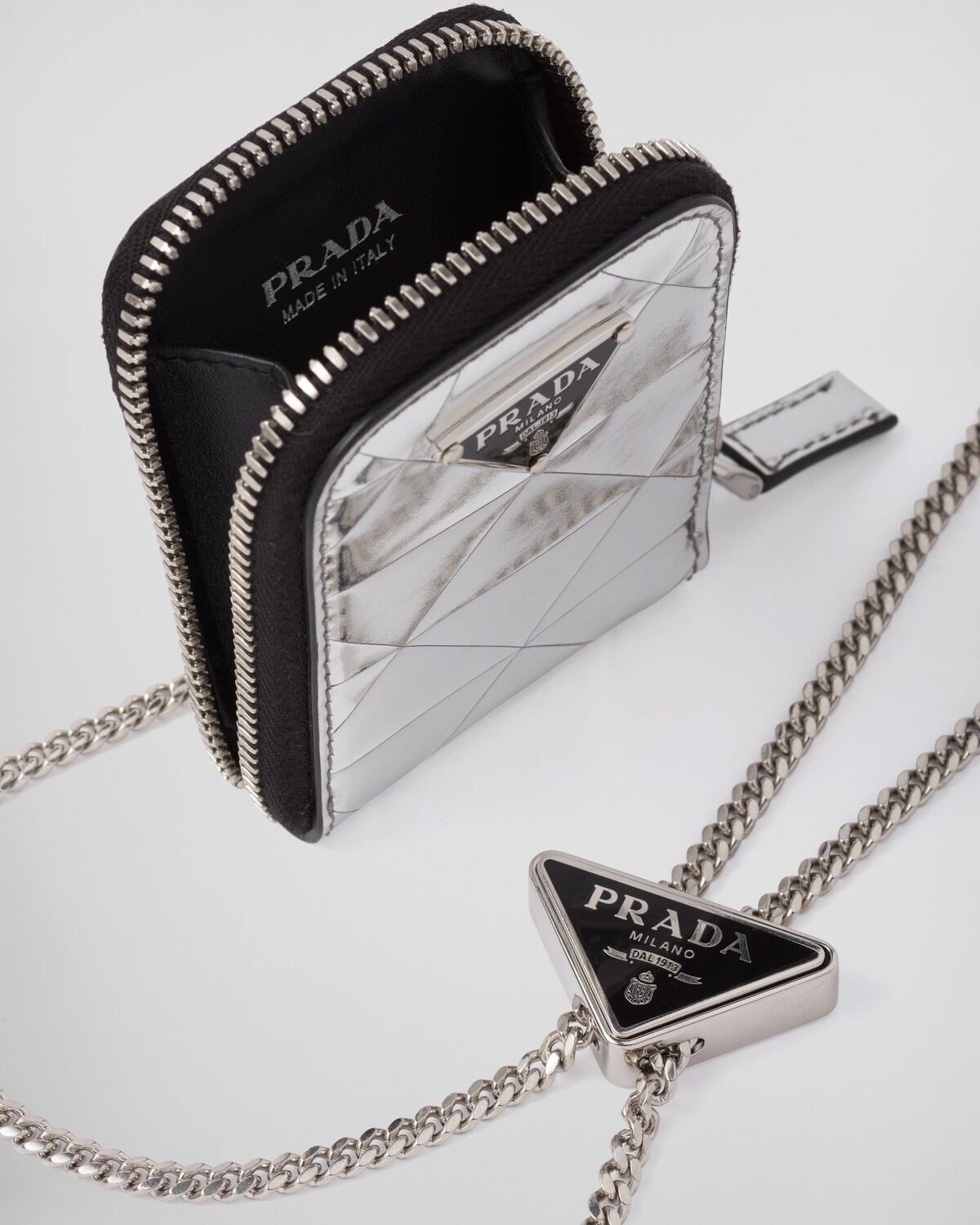 Brushed leather pouch - 4